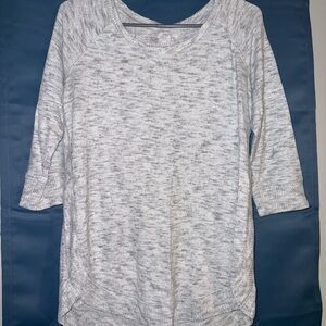 Maurices Light Gray Tunic Top